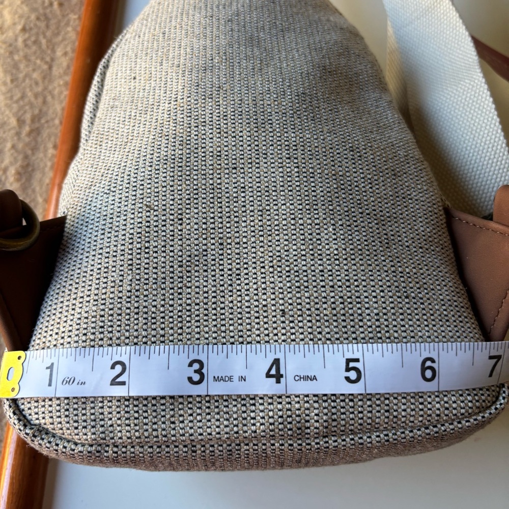 Rosetti Cream and Brown Sling Bag - Picture 9 of 13